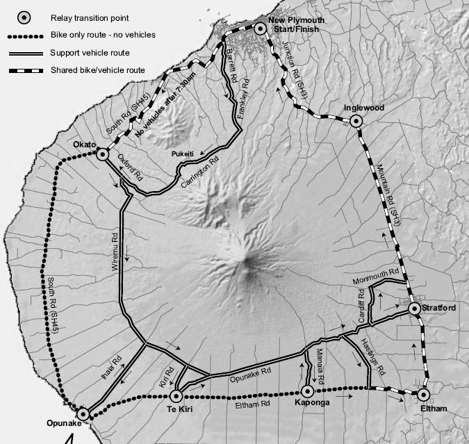 The route