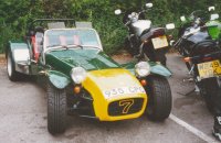 Lotus Seven at Box Hill